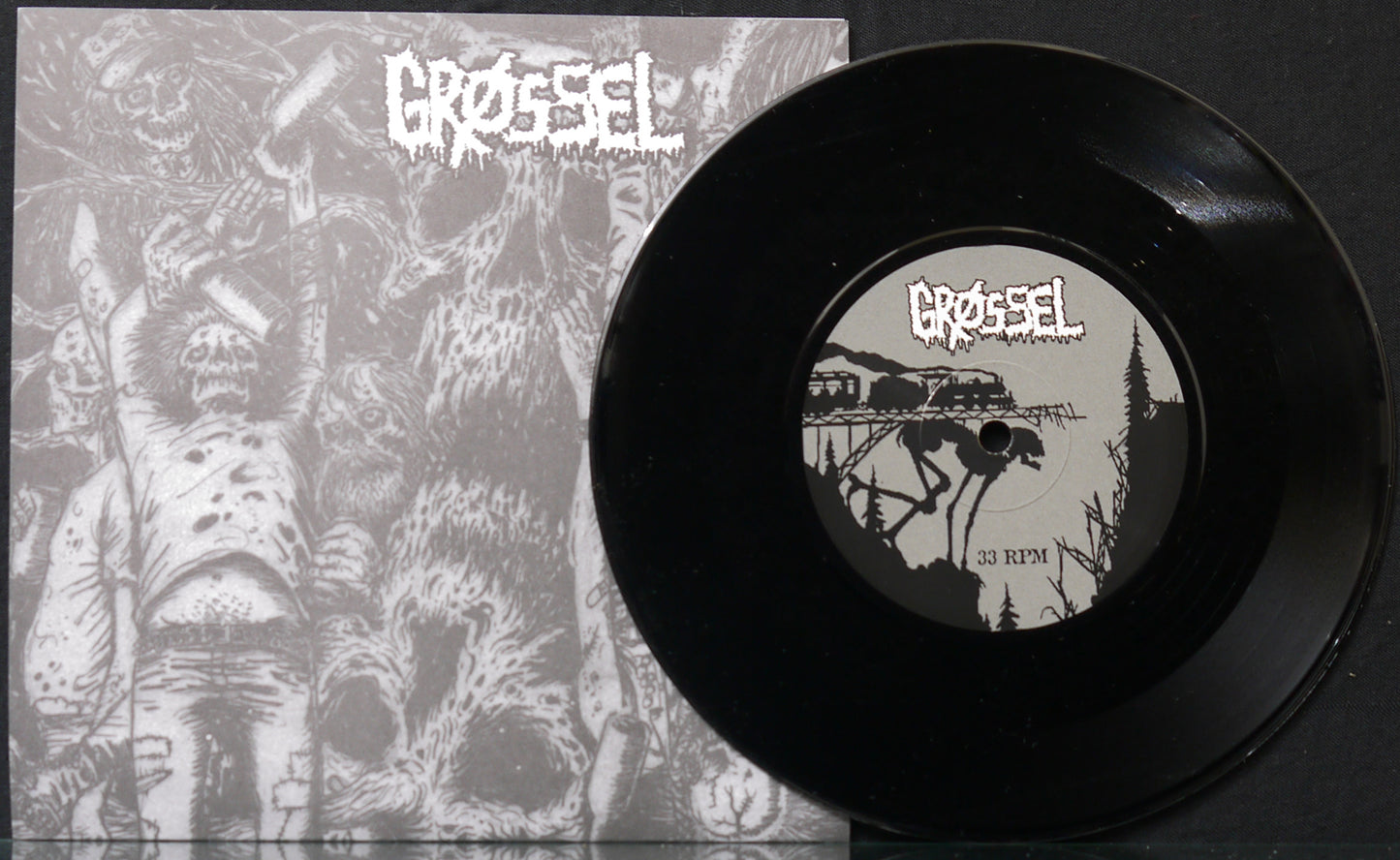 GROSSEL / INSOMNIA ISTERICA - Split 7"