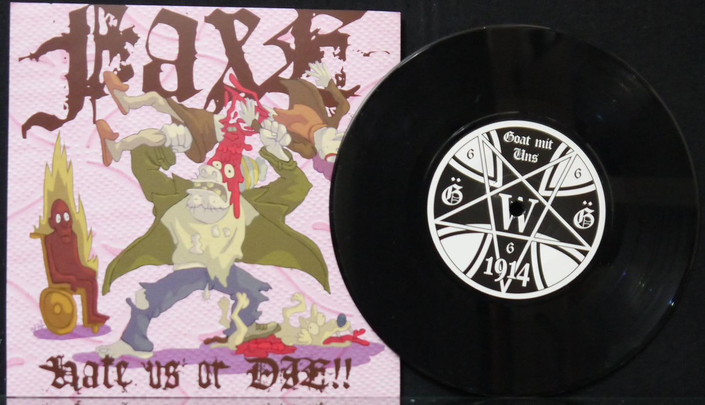 FAXE / GRUNT GRUNT - Split 7"