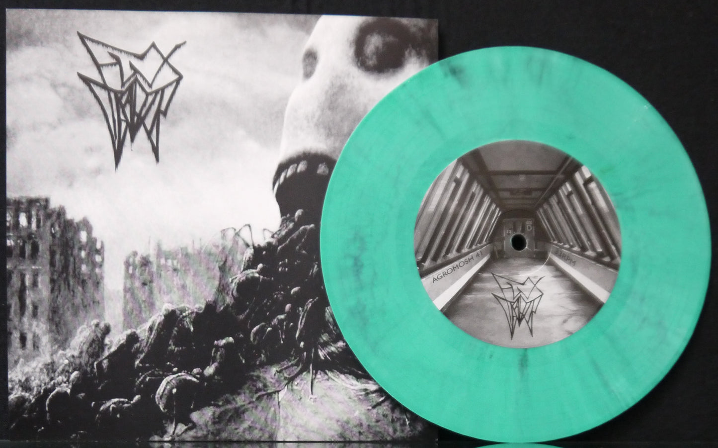 FLUX CAPACITOR / GNARLY DEATH - Split 7"