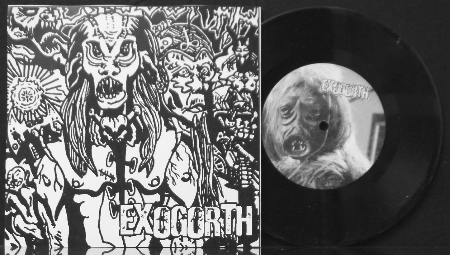 EXOGORTH / DAVID CARRADINE - Split 7"