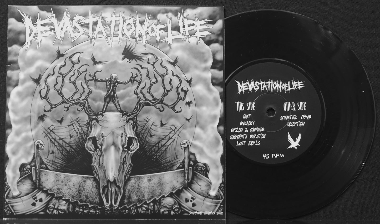 DEVASTATION OF LIFE - s/t 7"