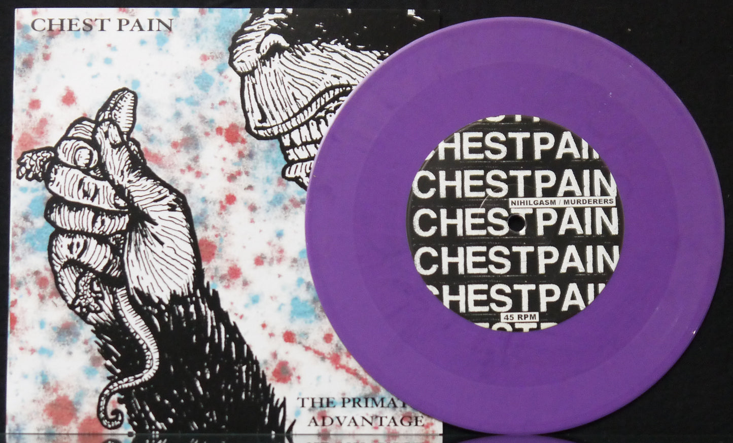 CHEST PAIN - The Primate's Advantage 7"