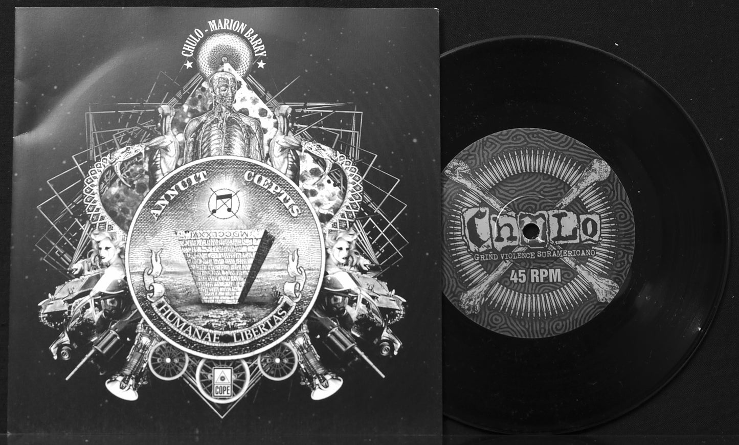 CHULO / MARION BARRY - Split 7"