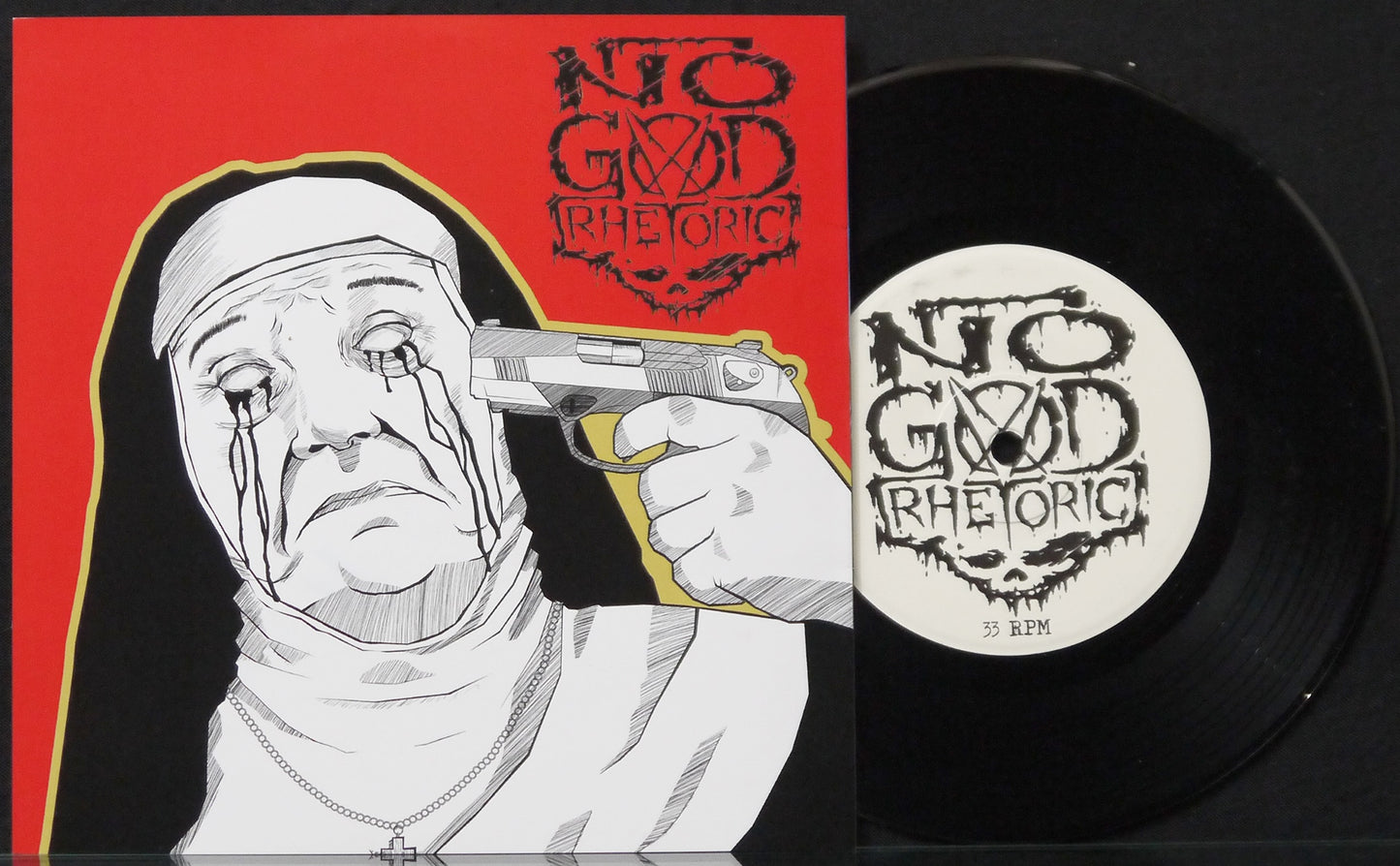 NO GOD RHETORIC / IMPULSEALER - Split 7"