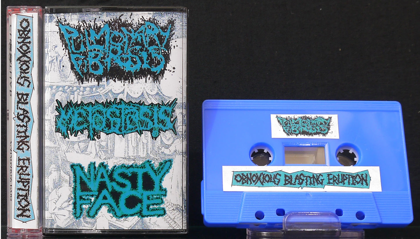 PULMONARY FIBROSIS / METASTASIS / NASTY FACE - 3 Way Split Tape