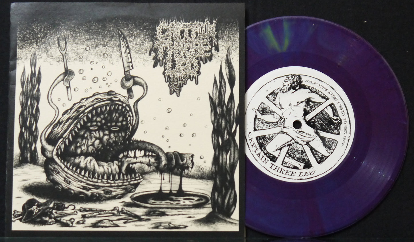 CAPTAIN 3 LEG / SHORT ORDER - Split 7"