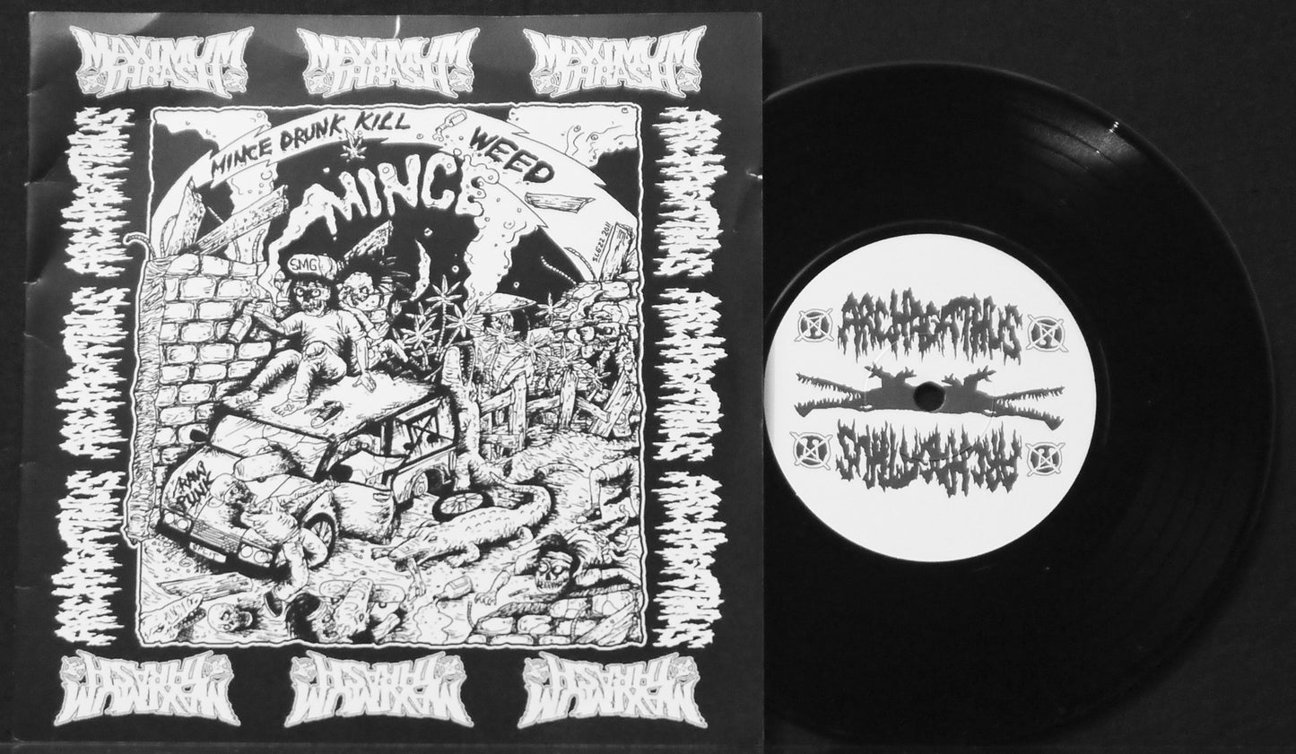 ARCHAGATHUS / MAXIMUM THRASH - Split 7"