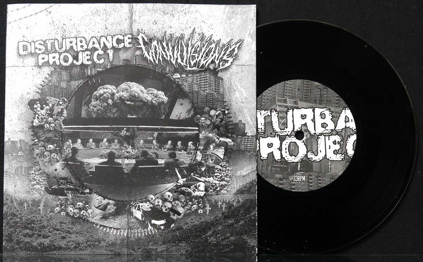 DISTURBANCE PROJECT / CONVULSIONS - Split 7"