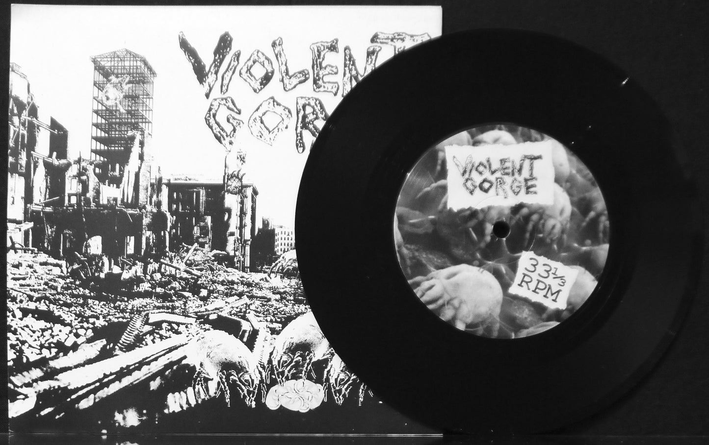 VIOLENT GORGE / GRINDCHFINGER - Split 7"