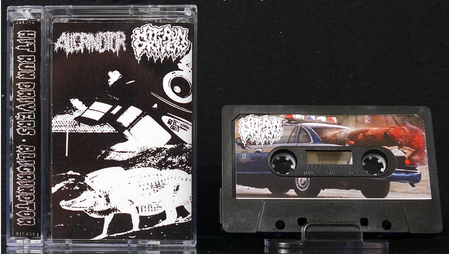 HIT-RUN DRIVERS / ALIGRINDTOR - Split Tape