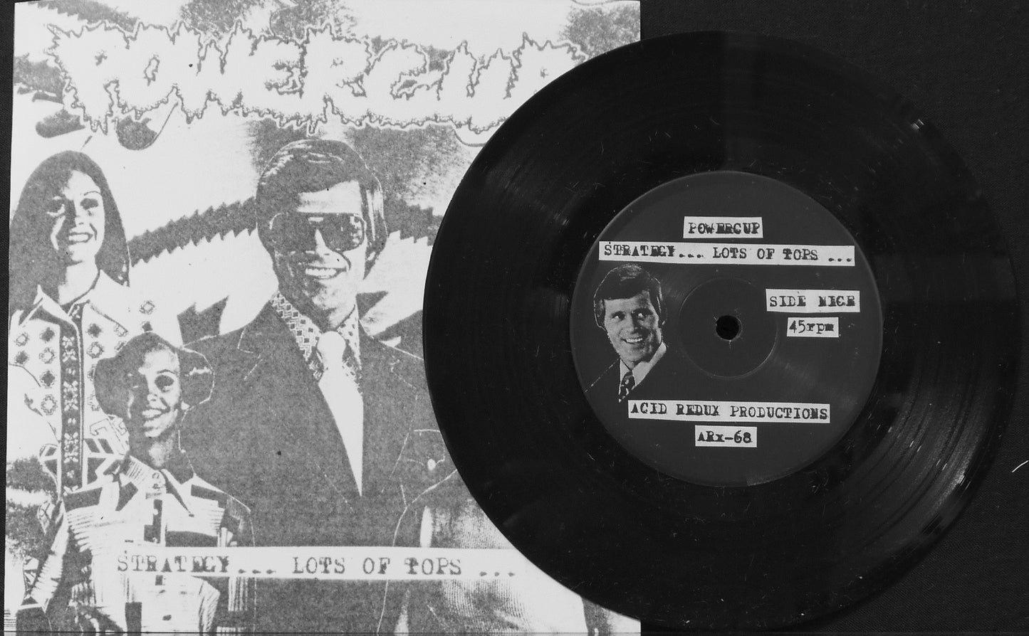 POWERCUP - Strategy... Lots Of Tops... 7"