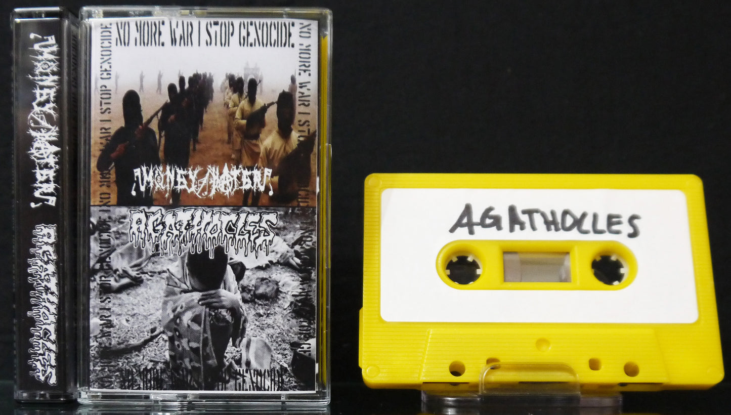 AGATHOCLES / MONEY HATER - Split Tape