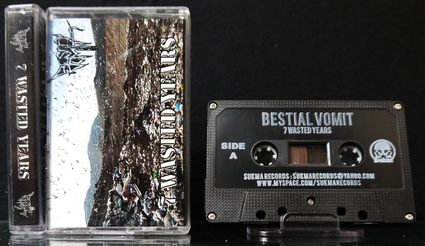 BESTIAL VOMIT - 7 Wasted Years MC tape