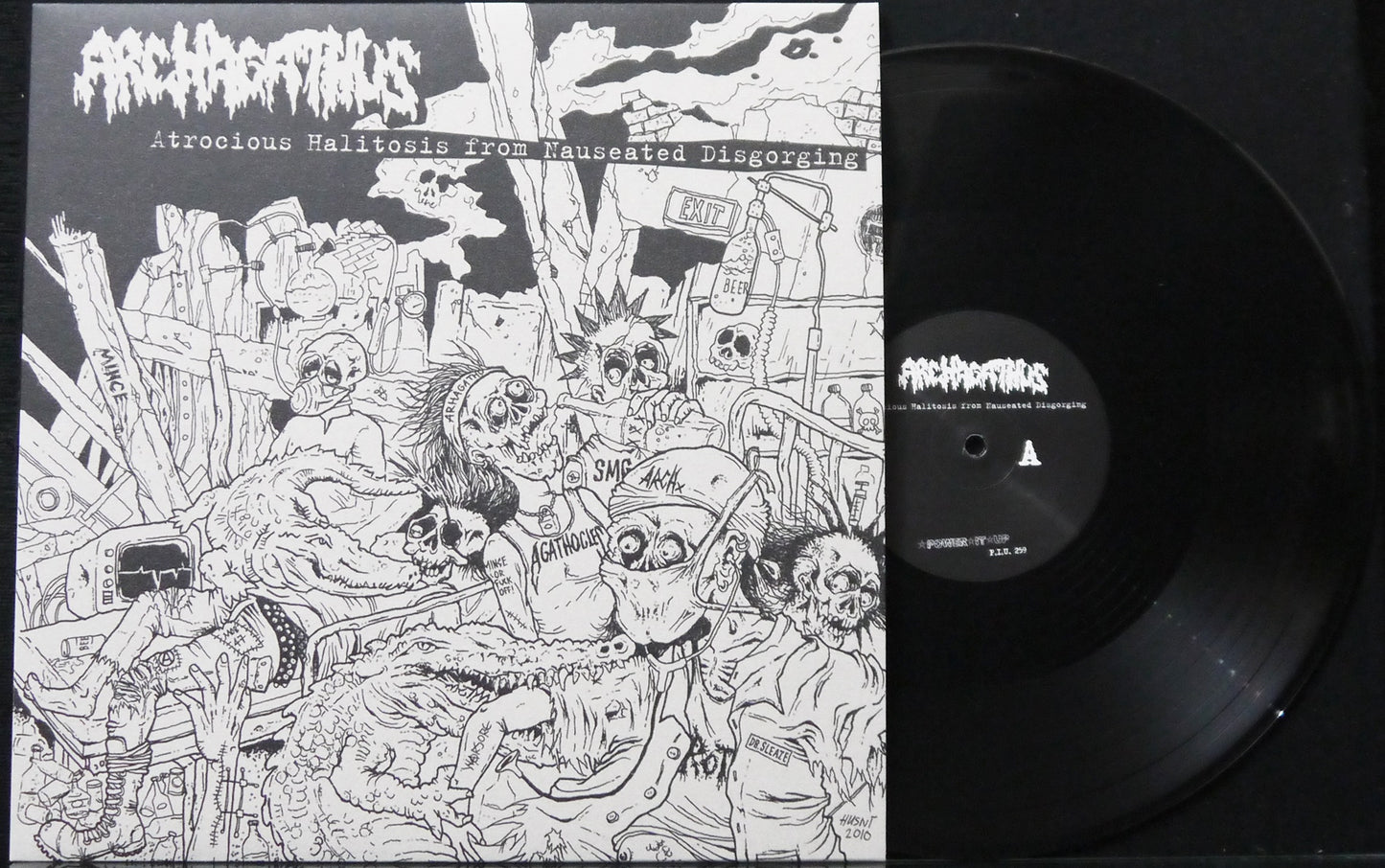 ARCHAGATHUS - Atrocious Halitosis From Nauseated Disgorging 12"