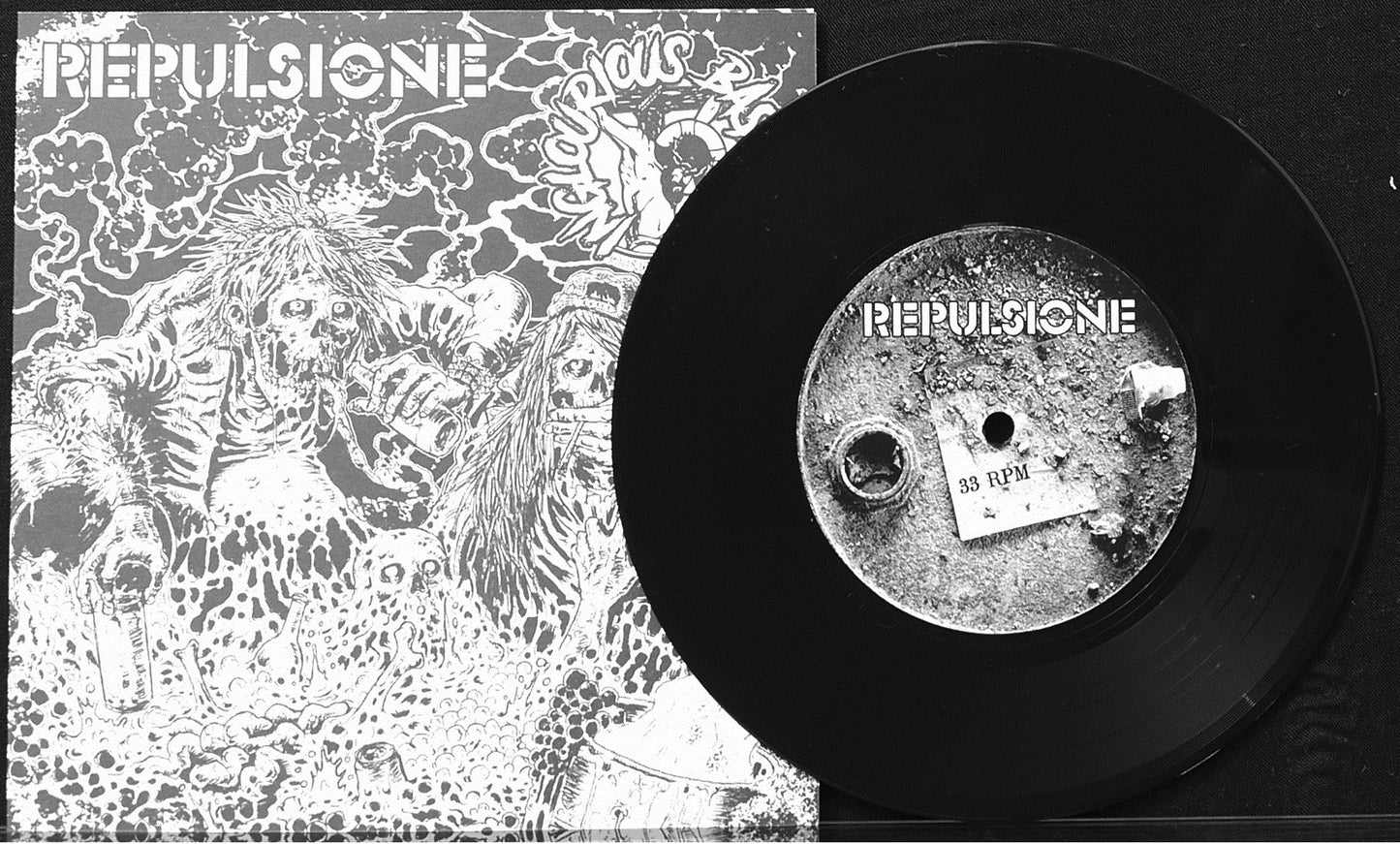 REPULSIONE / INGLOURIOUS BASTERDS - Split 7"