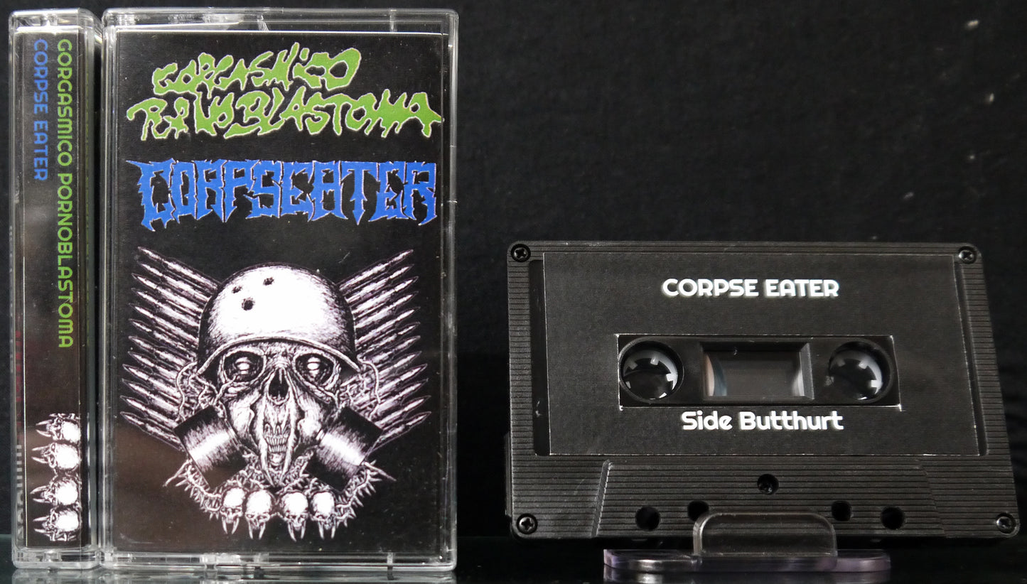 CORPSEATER / GORGASMICO PORNOBLASTOMA - Split Tape