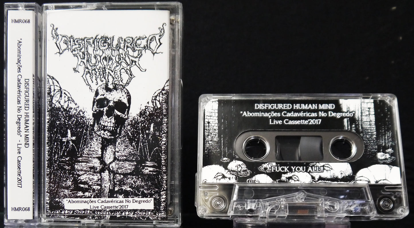DISFIGURED HUMAN MIND - Abominações Cadavéricas No Degredo MC Tape