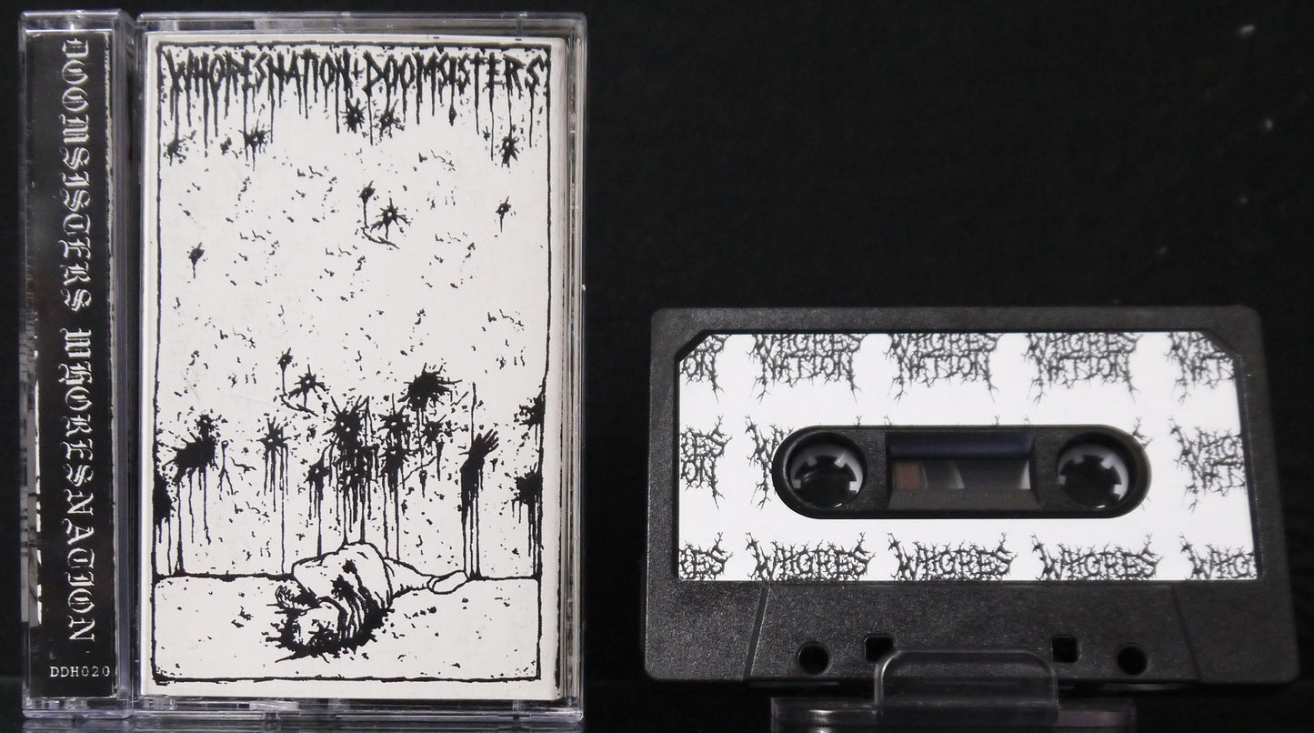 WHORESNATION / DOOMSISTERS - Split Tape