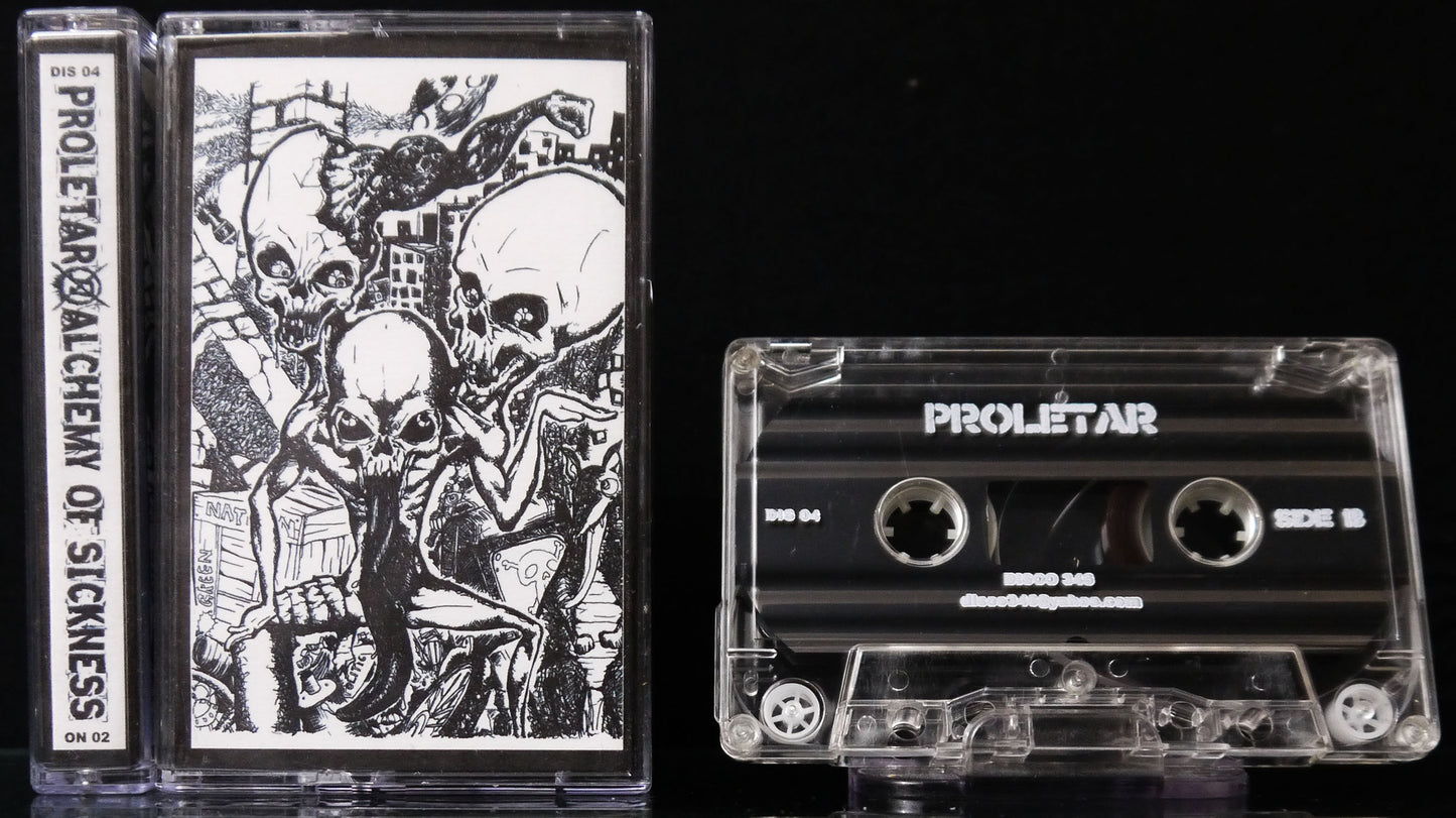 PROLETAR / ALCHEMY OF SICKNESS - Split Tape