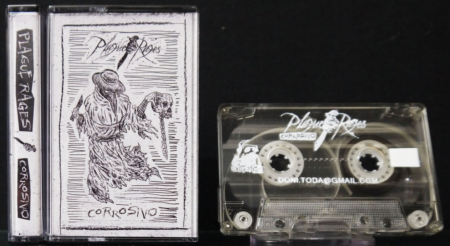 PLAGUE RAGES - Corrosivo MC Tape