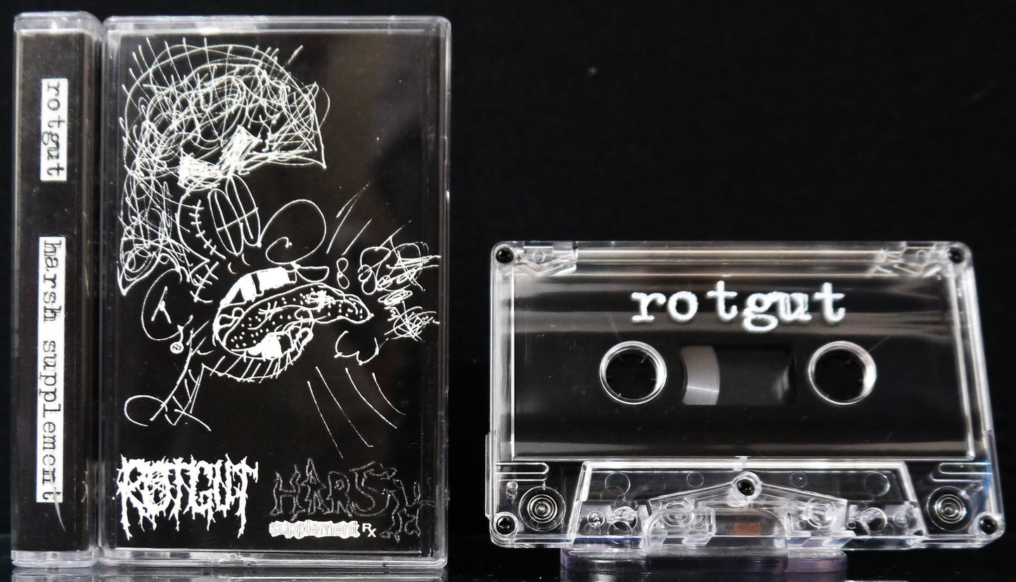 ROTGUT / HARSH SUPPLEMENT - Split Tape