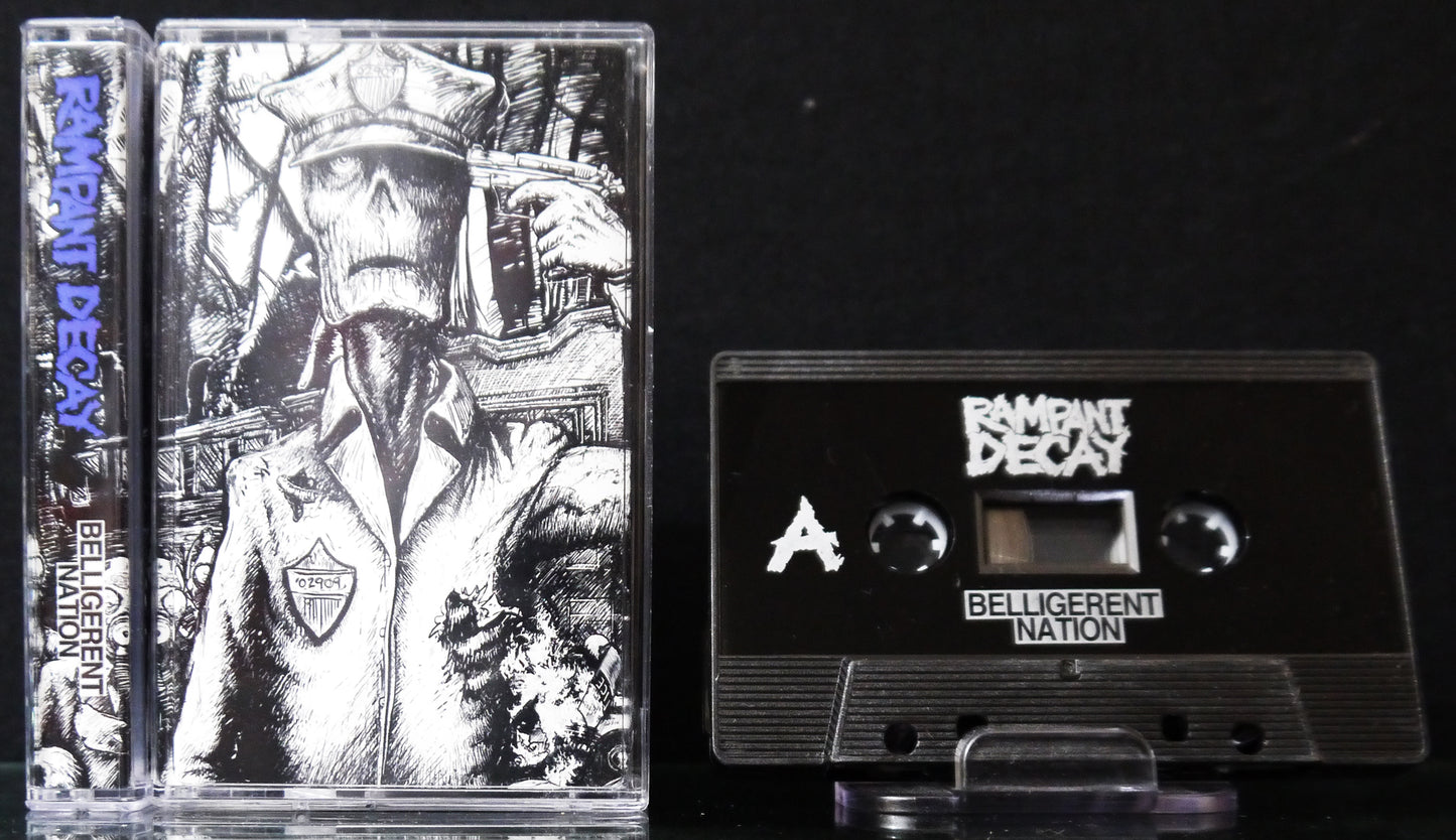 RAMPANT DECAY - Belligerent Nation MC Tape