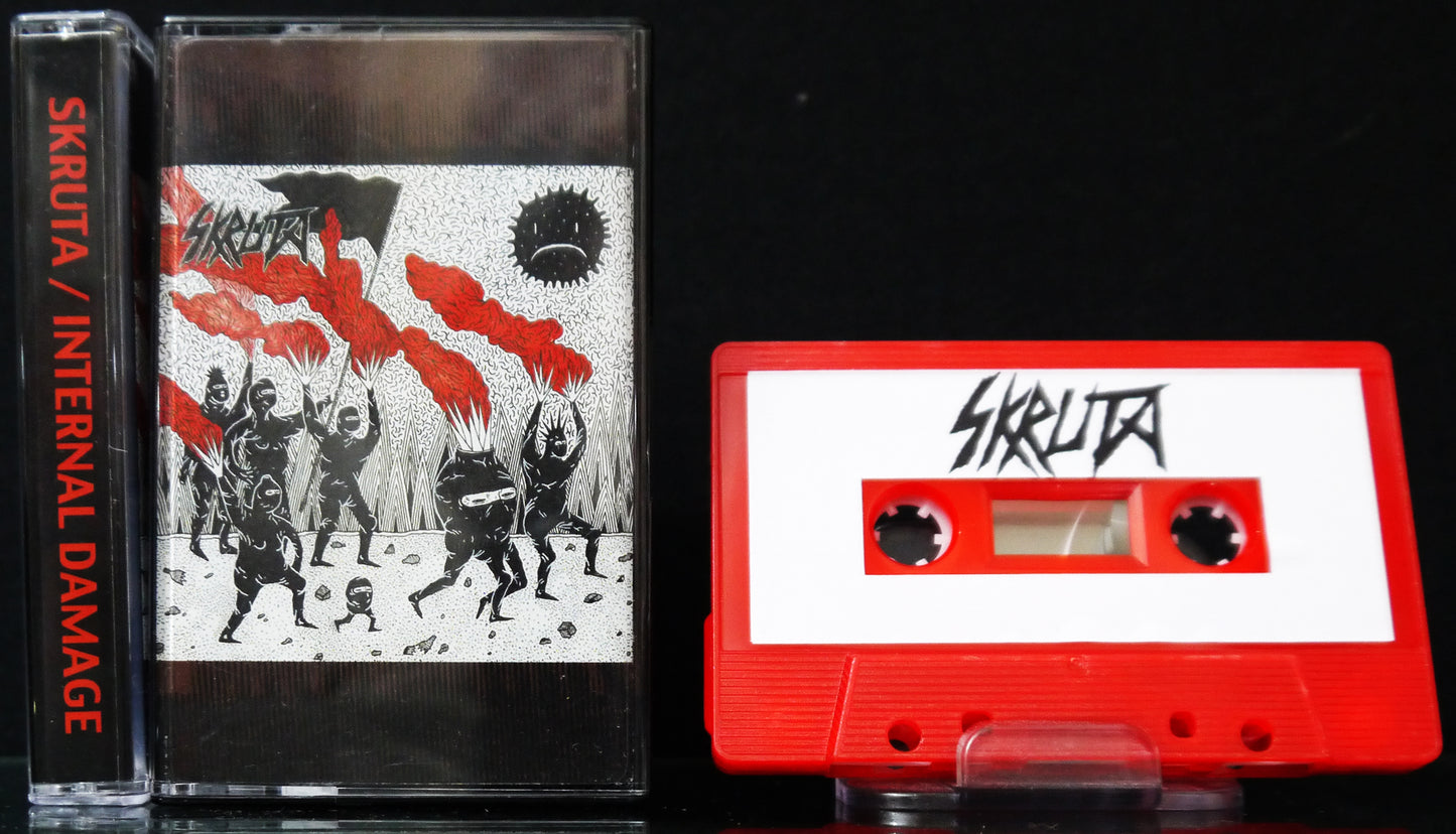 SKRUTA / INTERNAL DAMAGE - Split Tape