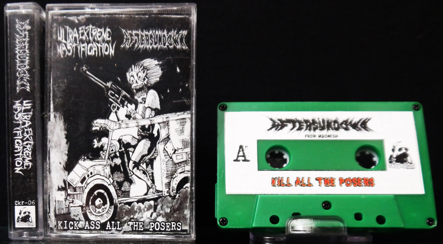 AFTERSUNDOWN / ULTRA EXTREME MASTIFICATION - Split Tape