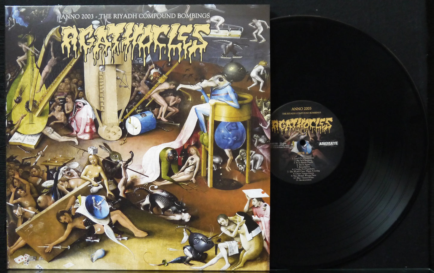 AGATHOCLES - Anno 2003 - The Riyadh Compound Bombings 12"