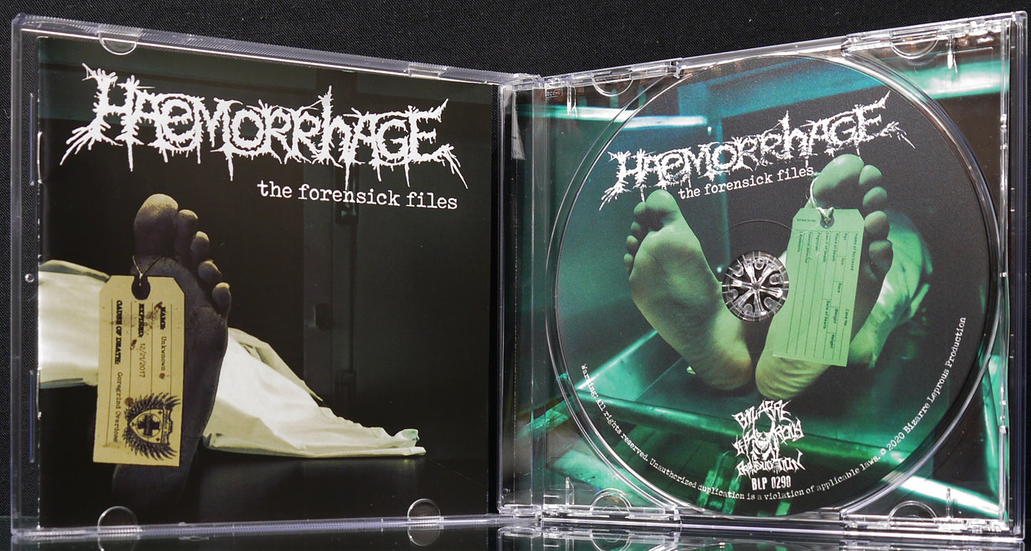 HAEMORRHAGE - The Forensick Files CD