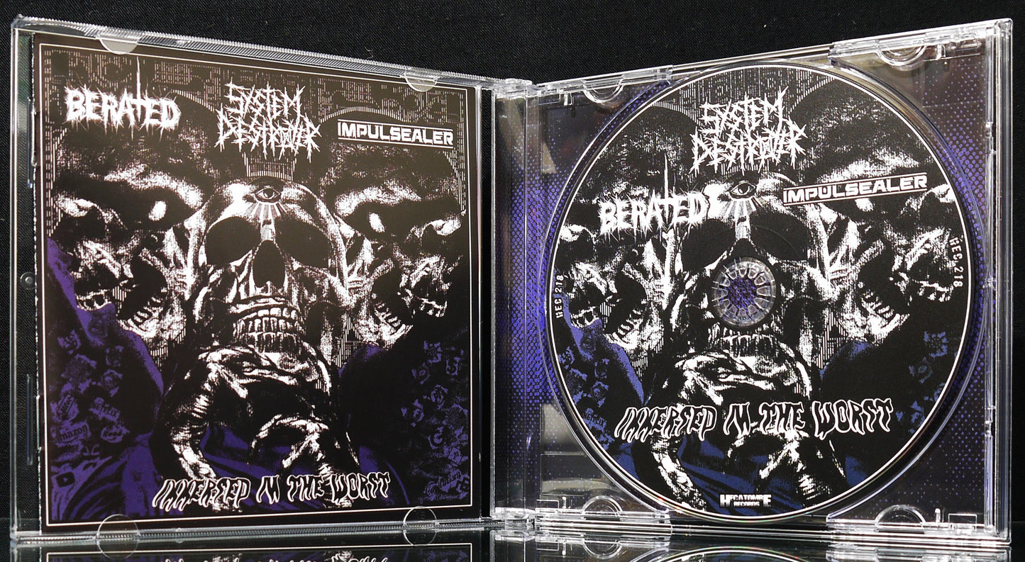 IMPULSEALER / SYSTEM DESTROYER / BERATED - 3 Way Split CD