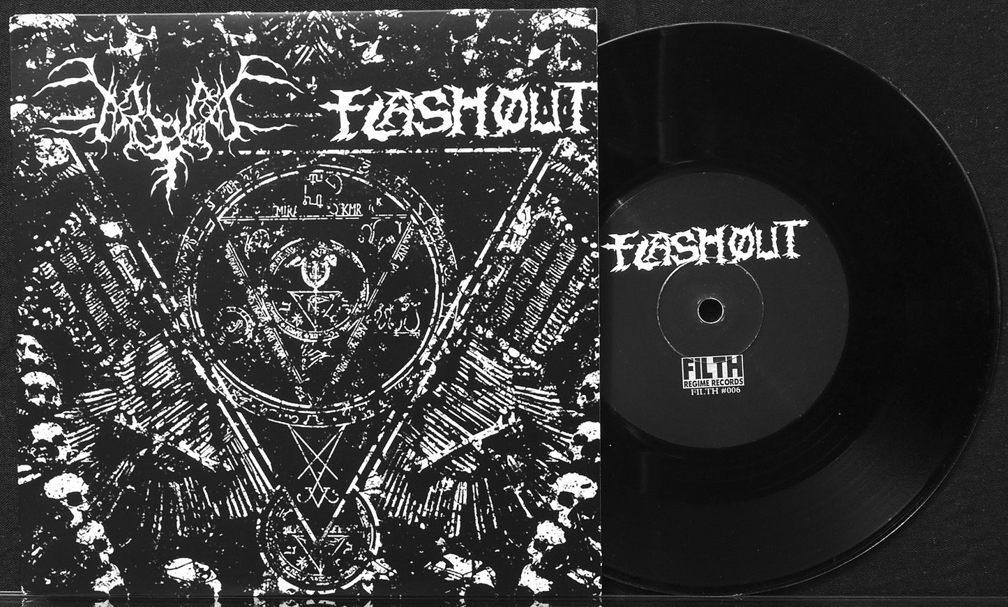 FLASHOUT / BEGRIME EXEMIOUS - Split 7"