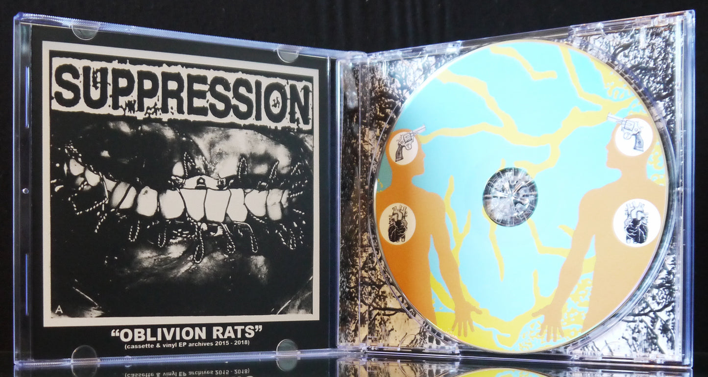 SUPPRESSION - Oblivion Rats (cassette & vinyl archives 2015-2018) CD