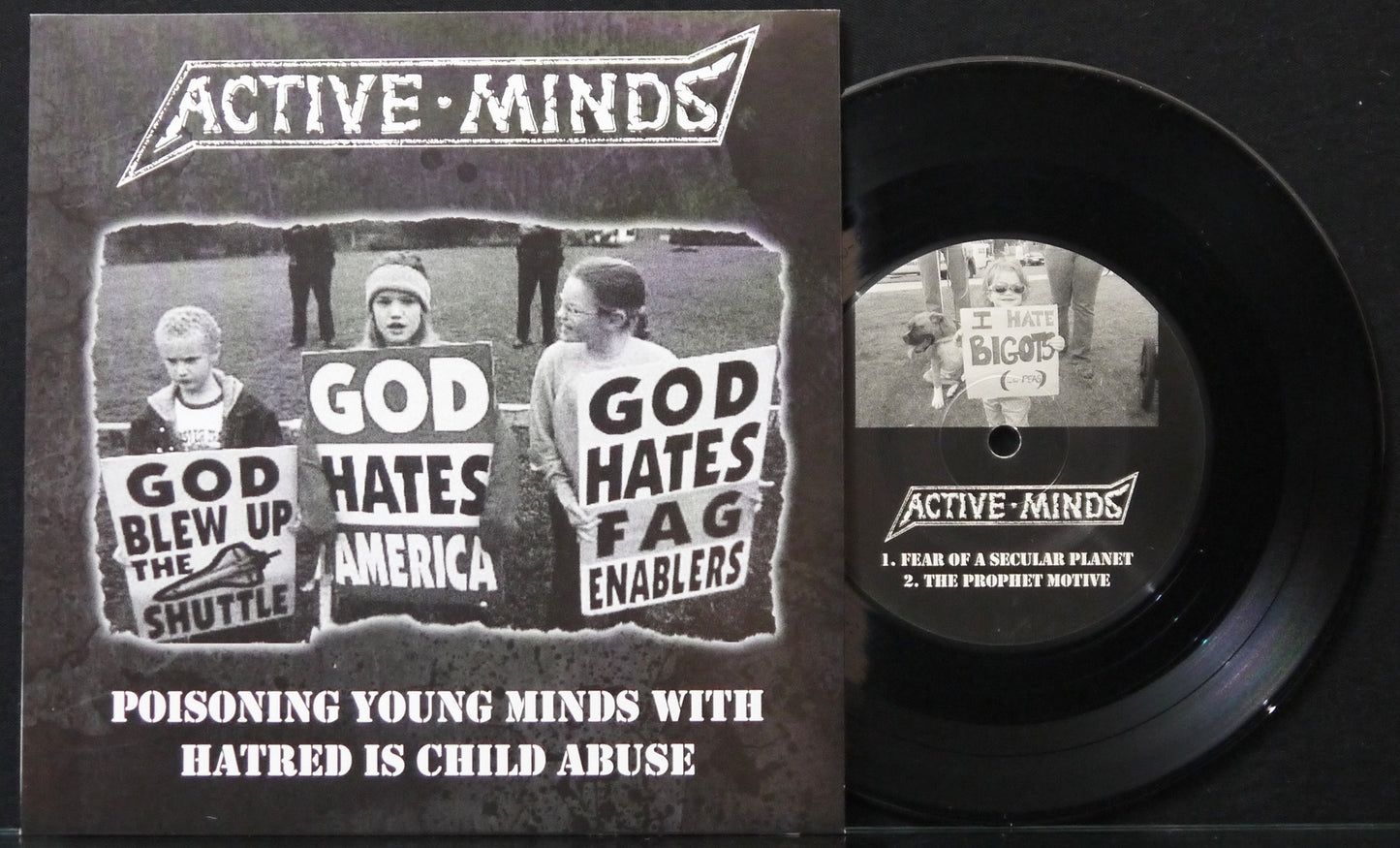 ACTIVE MINDS / LOS REZIOS - Split 7"