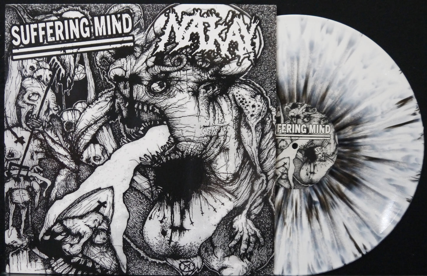 SUFFERING MIND / NAK'AY - Split 12"