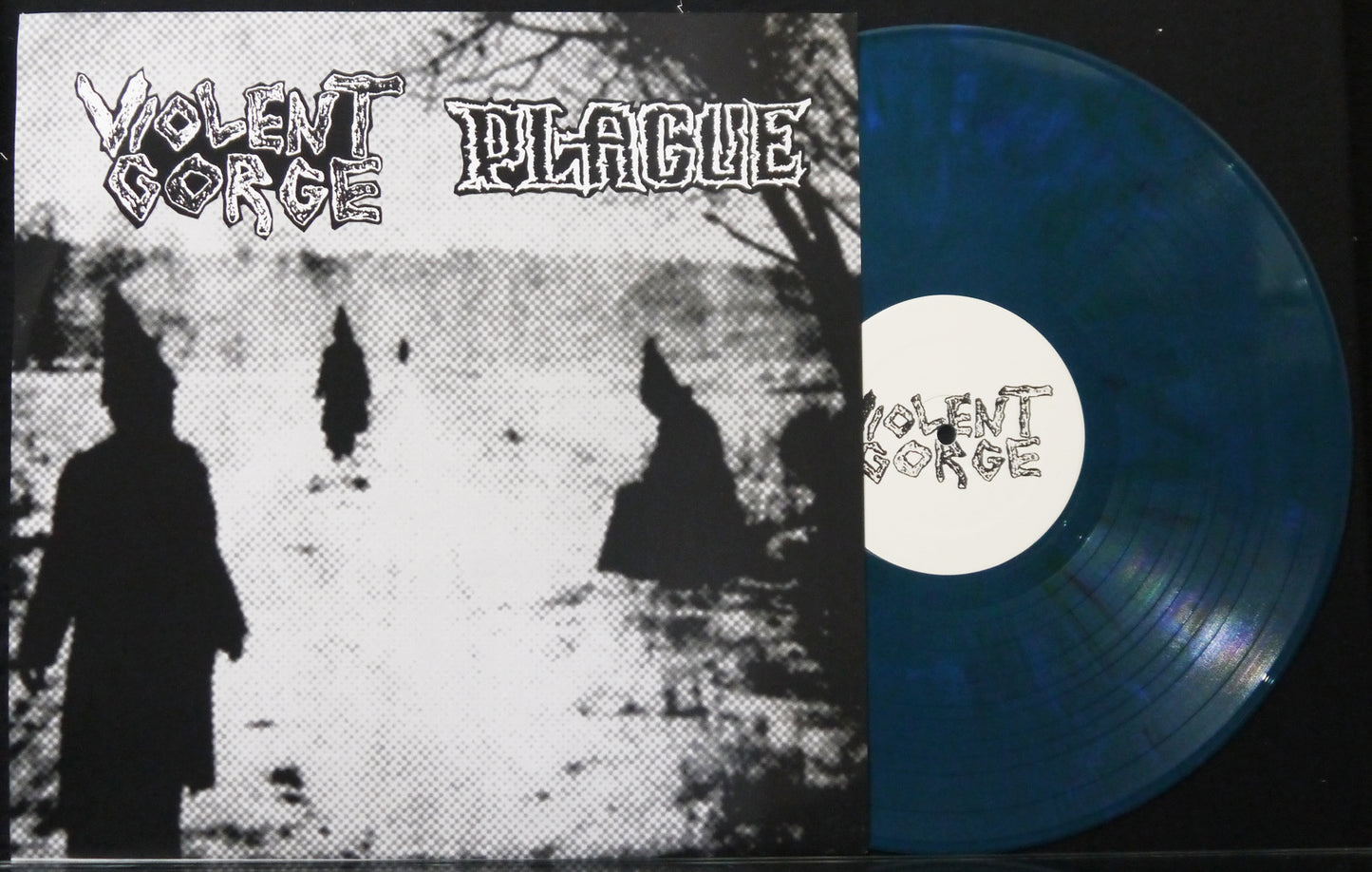 VIOLENT GORGE / PLAGUE - Split 12"