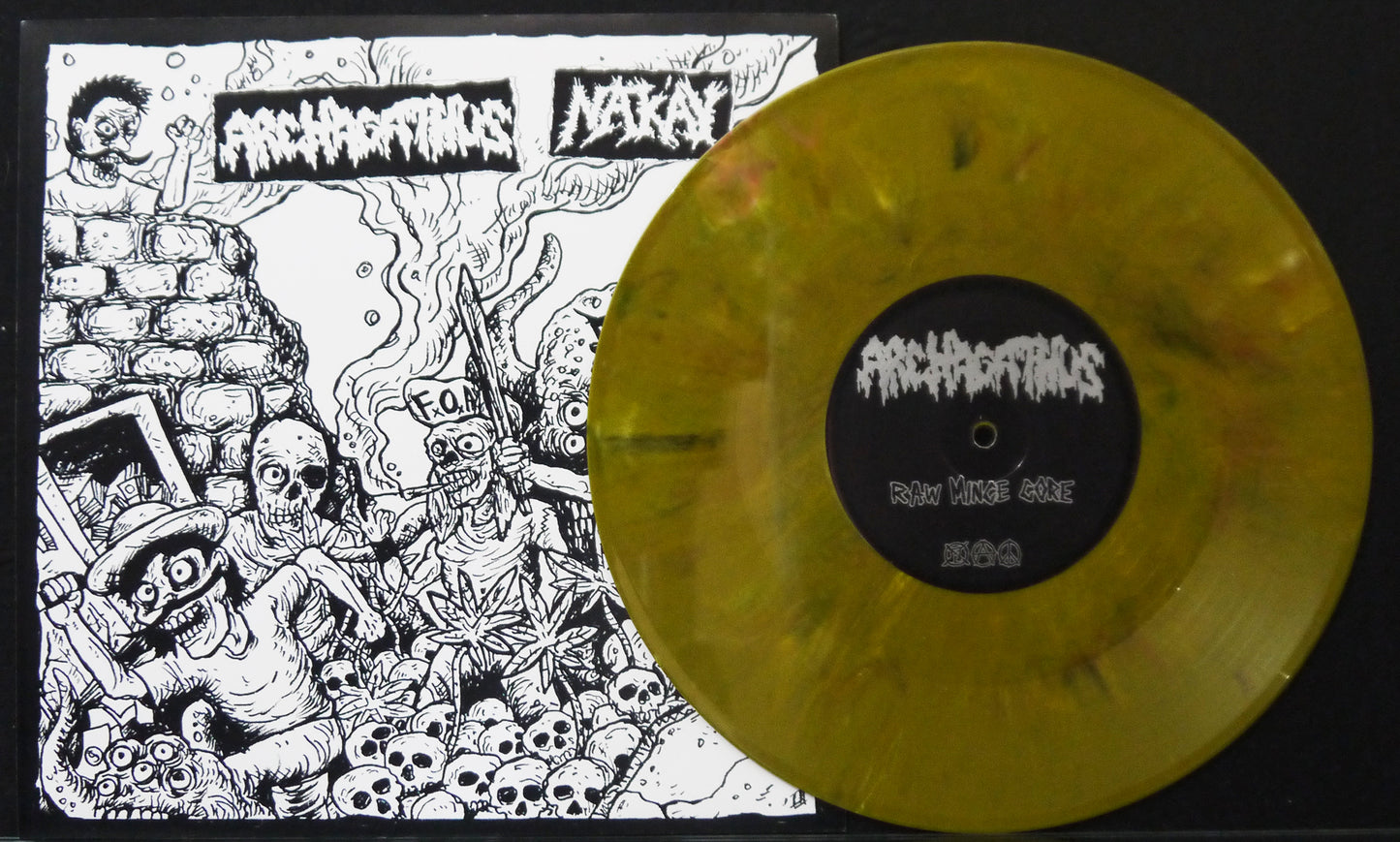ARCHAGATHUS / NAK'AY - Split 10"