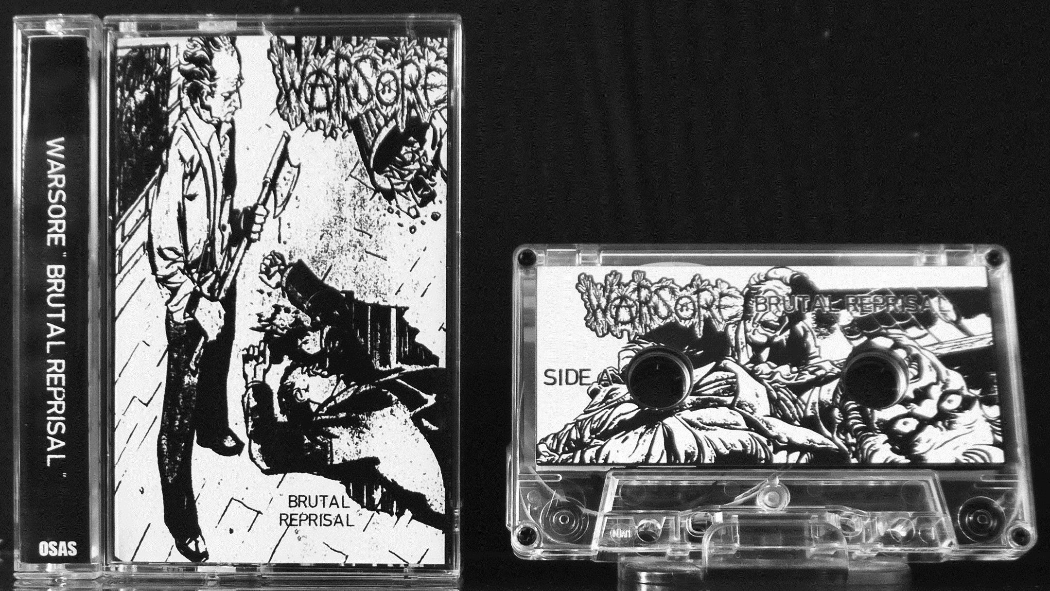 WARSORE Brutal Reprisal MC Tape (Bootleg) grindfather.prod