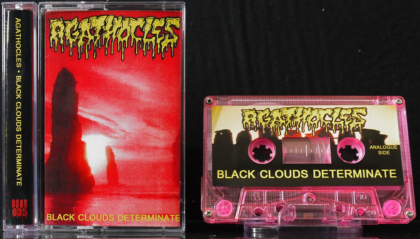 AGATHOCLES - Black Clouds Determinate MC Tape (Bootleg)