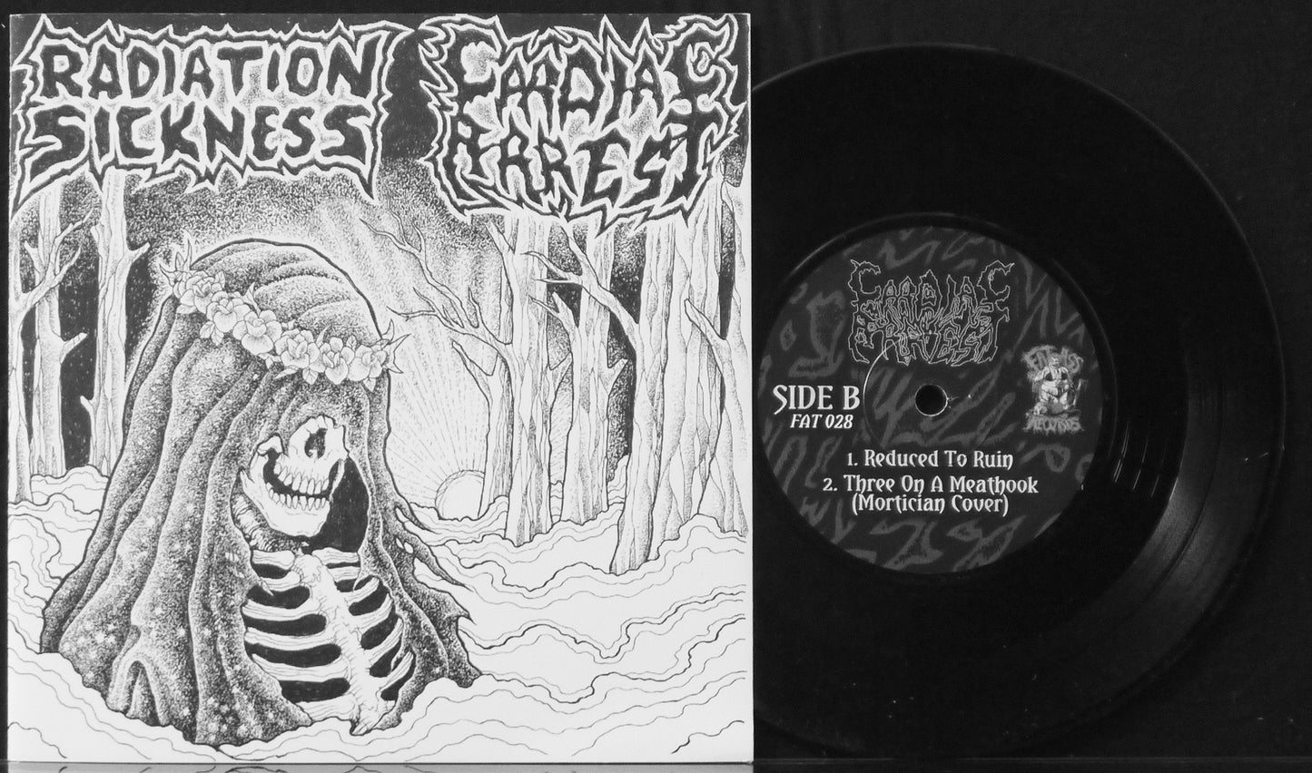 CARDIAC ARREST / RADIATION SICKNESS - Split 7"