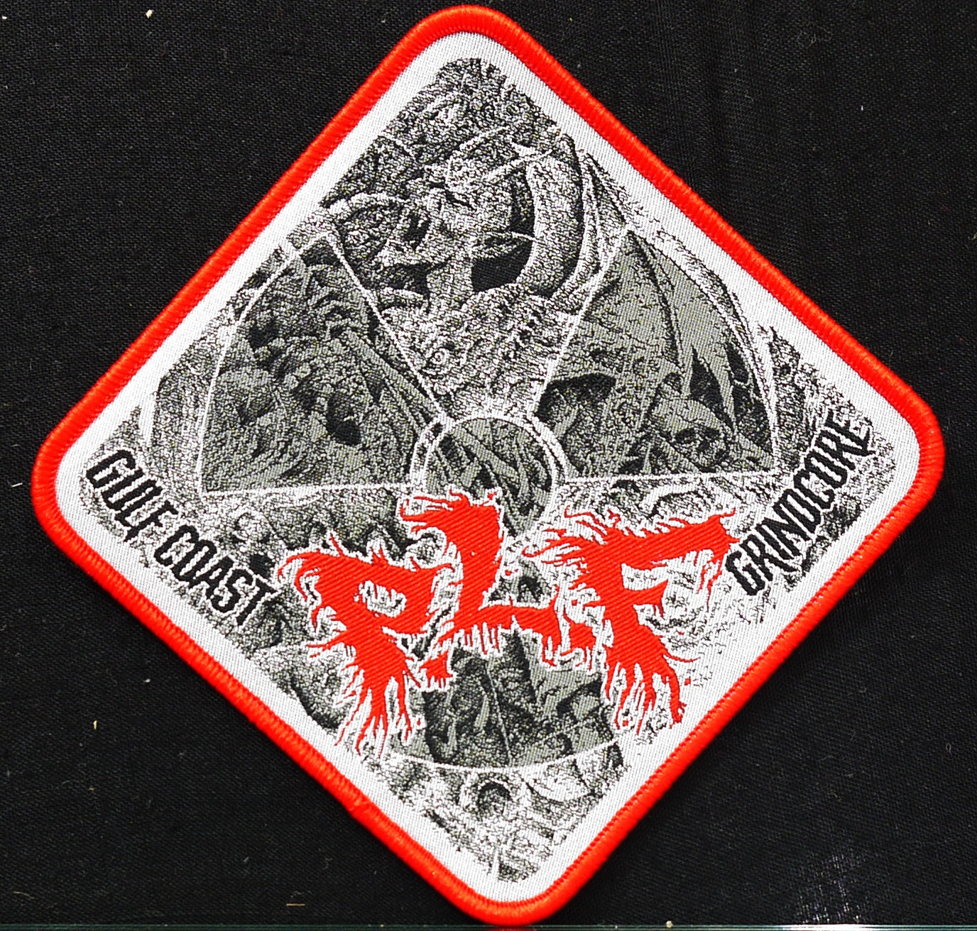 P.L.F - Gulf Coast Grindcore Woven Patch