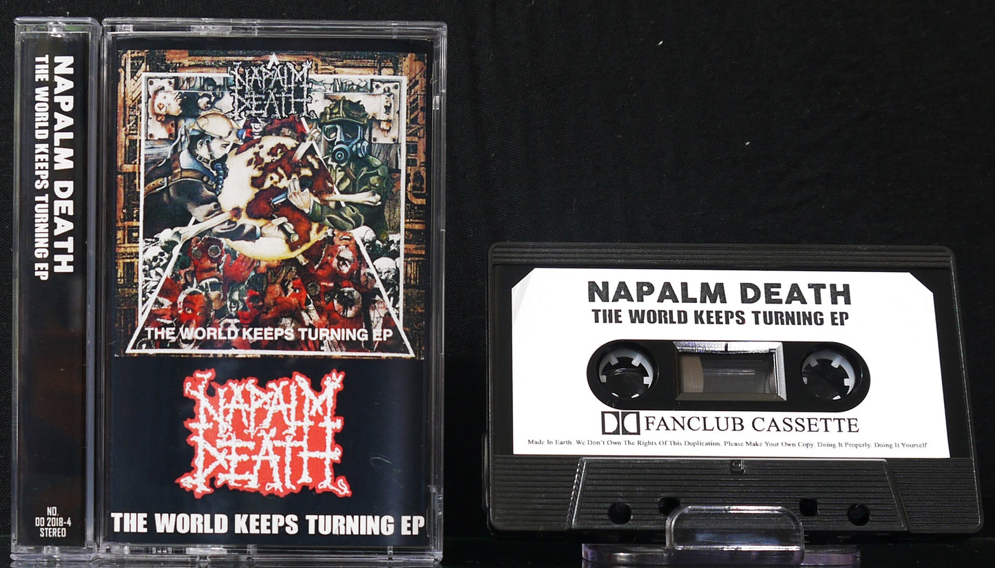 NAPALM DEATH - The World Keep's Turning EP/Suffer The Children MC Tape (bootleg)