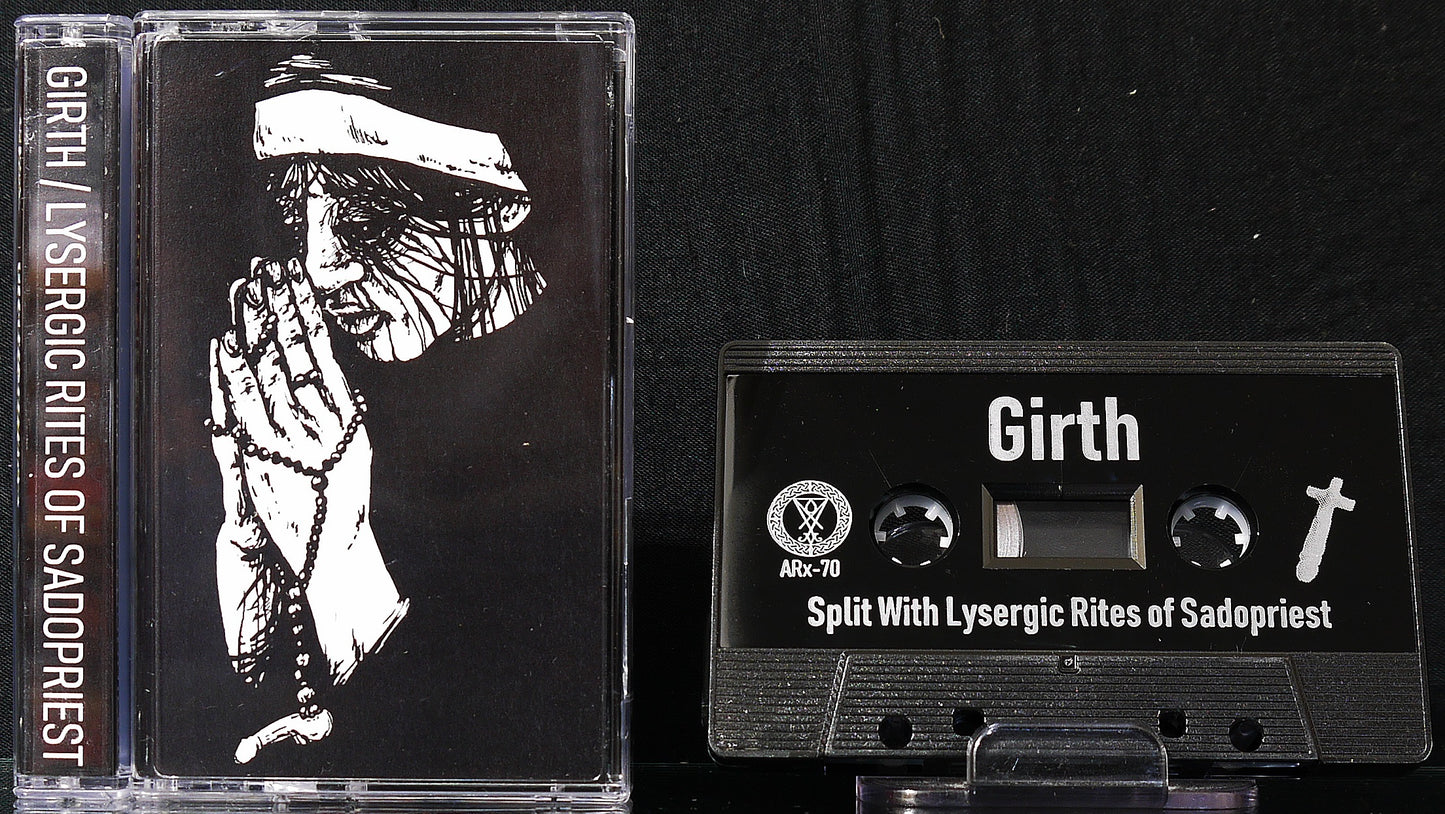 GIRTH / LYSERGIC RITES OF SADOPRIEST - Split Tape