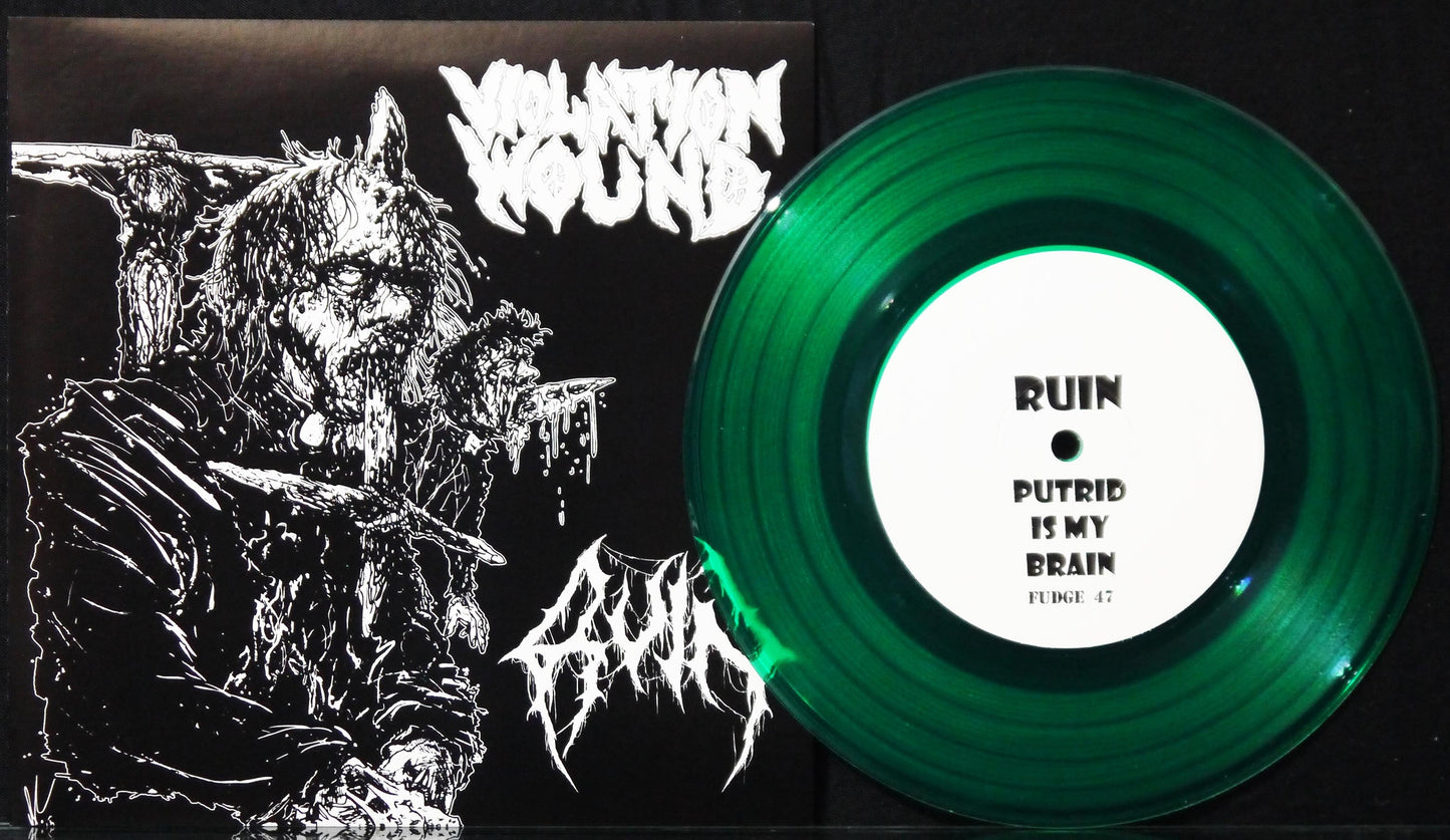 RUIN / VIOLATION WOUND - Split 7"