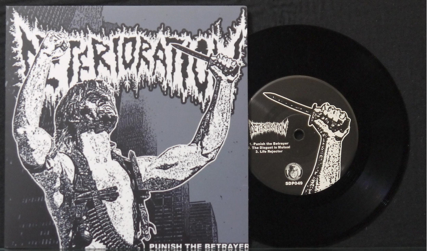 DETERIORATION / HOUKAGO GRIND TIME - Split 7"