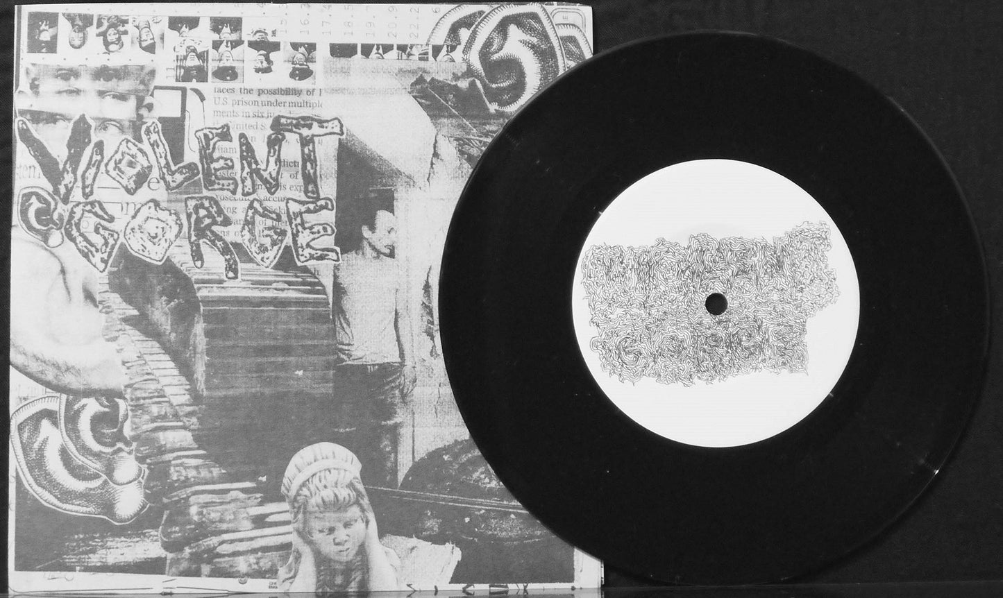 VIOLENT GORGE / TOTAL HIPSTER CRUSHER - Split 7"