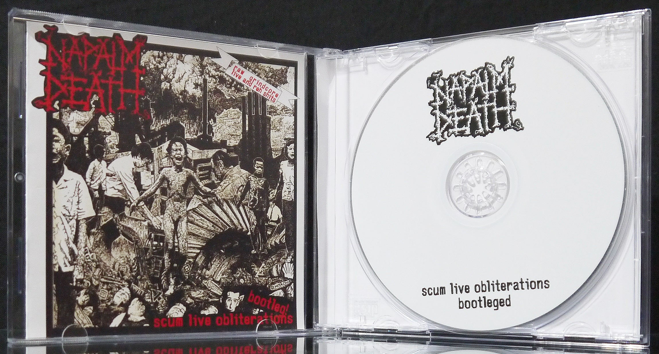 DISTRO - Napalm Death - Scum Live Obliterations CD