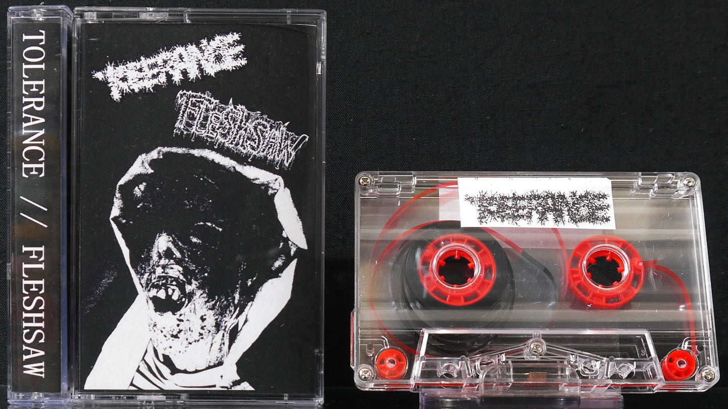 TOLERANCE / FLESHSAW - Split Tape
