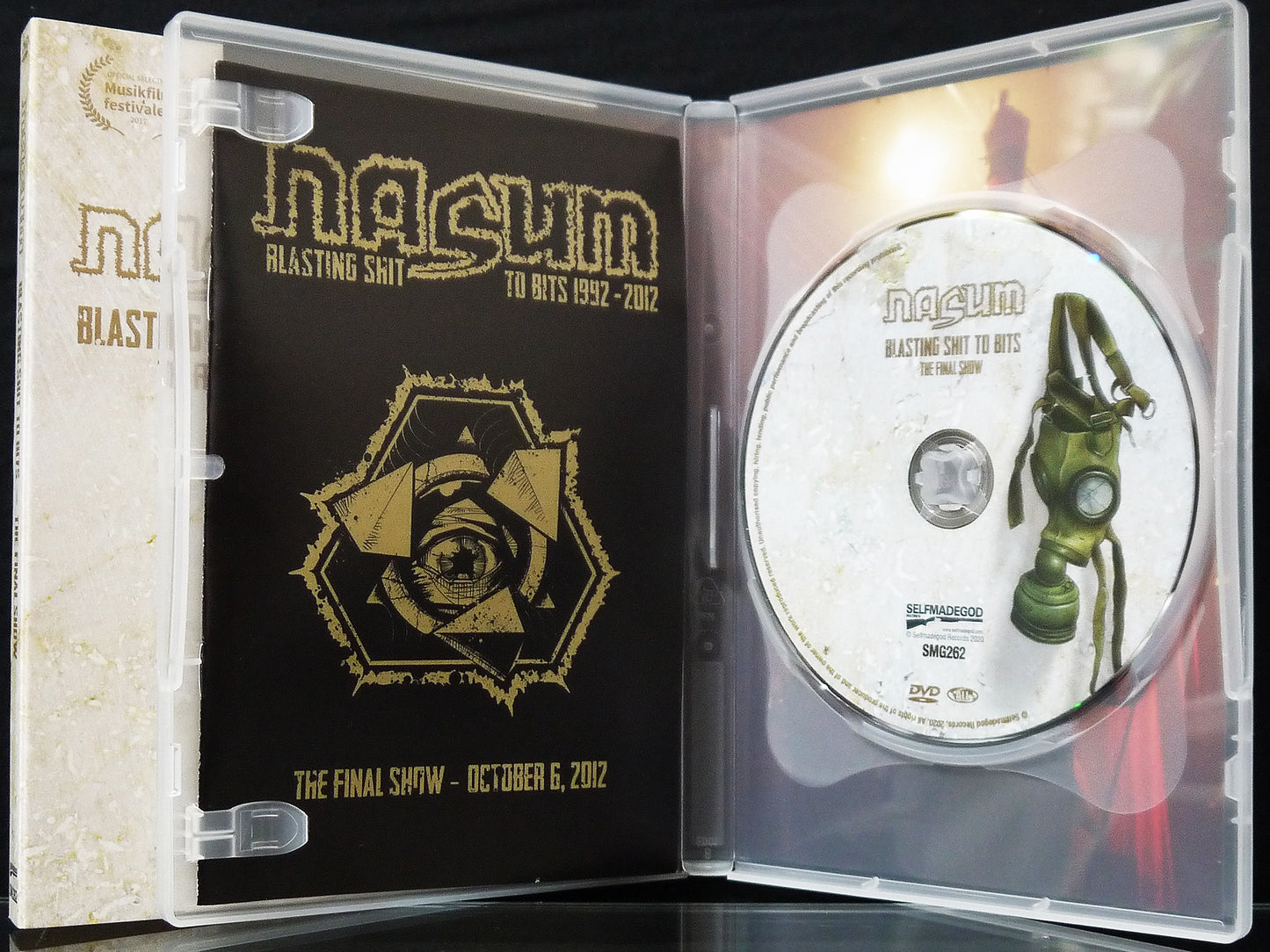 NASUM - Blasting Shit To Bits - The Final Show DVD