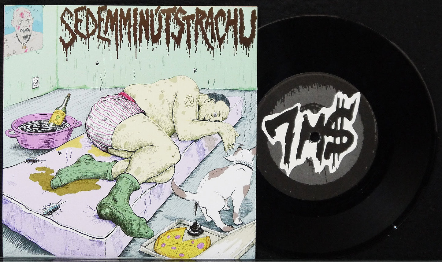 SEDEM MINUT STRACHU / DISLEKSICK - Split 7"